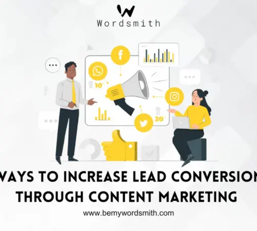 Ways To Increase Lead Conversion Through Content Marketing